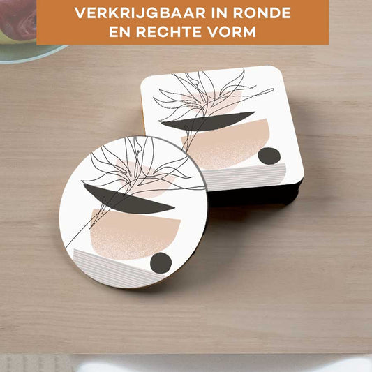 Onderzetter - Noordse bloem