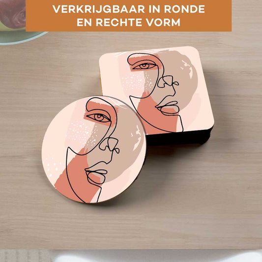 Onderzetter - Gezicht in balans