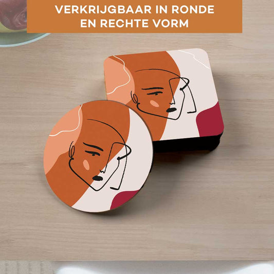 Onderzetter - Terracotta vrouw