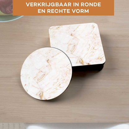 Onderzetter - Marmer Natuurlijk Wit