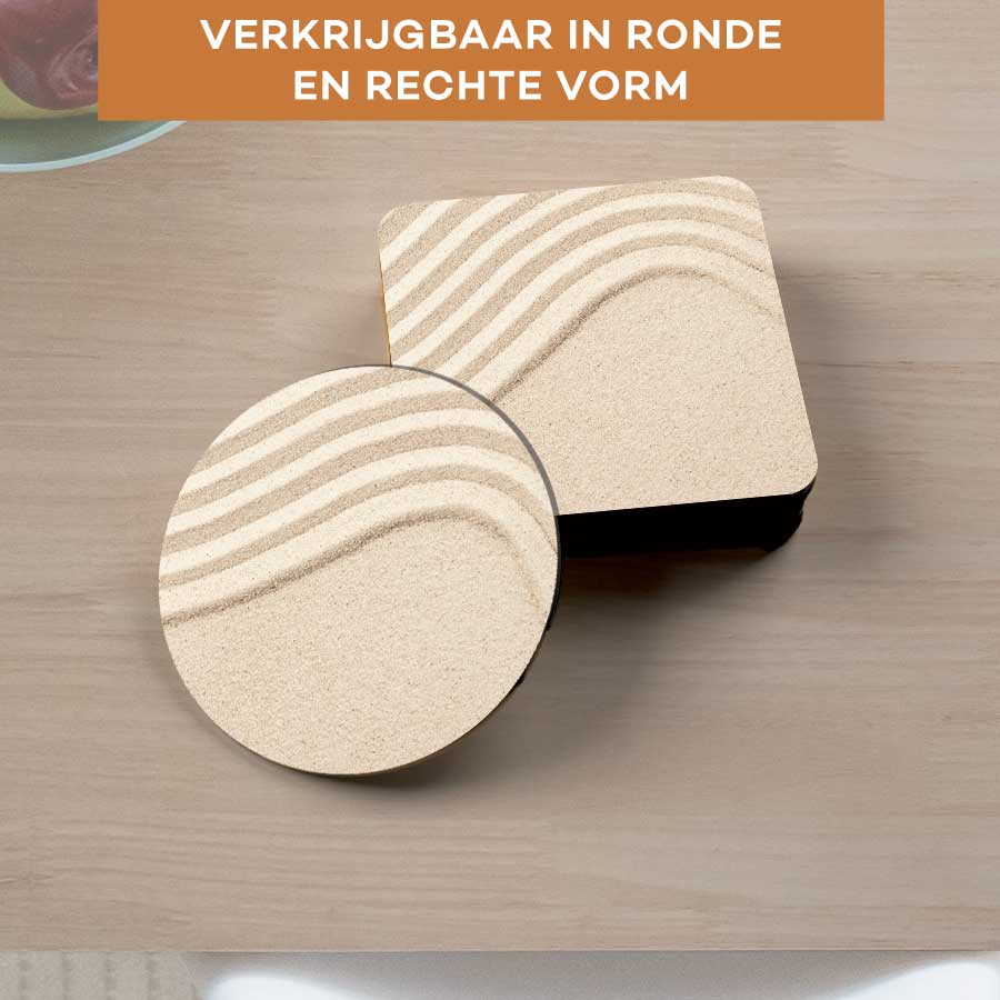 Onderzetter - Zandgolven