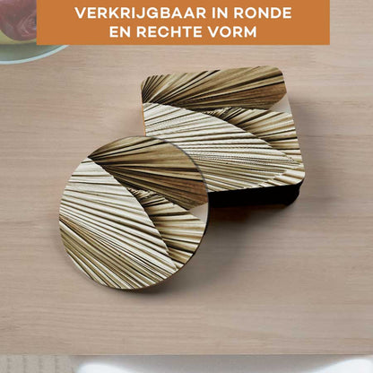 Onderzetter - Gedroogde palmbladeren
