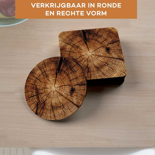 Onderzetter - Gekapte boom