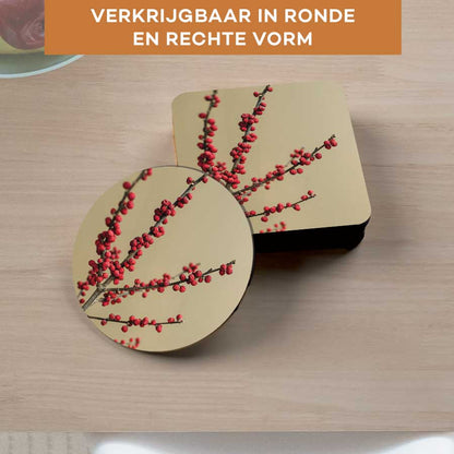 Onderzetter - Rode bessen