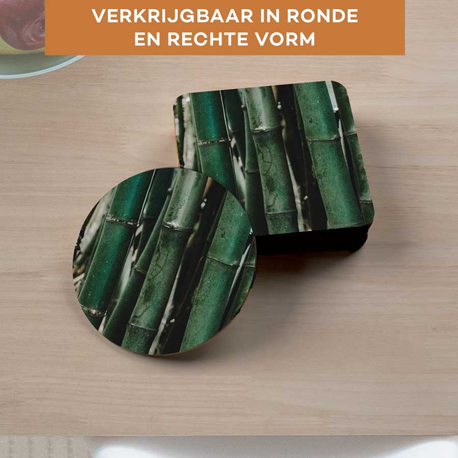 Onderzetter - Groene Bamboe