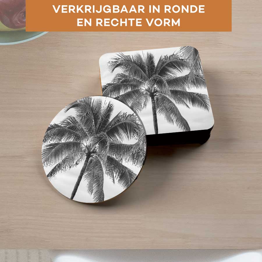 Onderzetter - Palmboom
