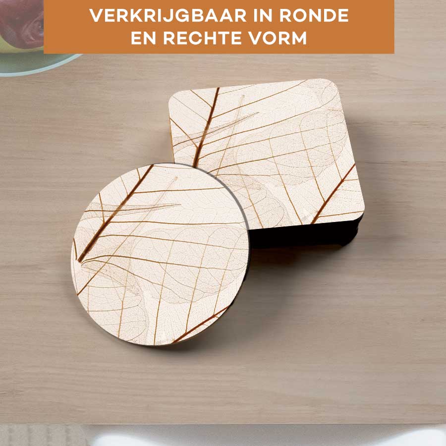 Onderzetter - Close-up van bladeren