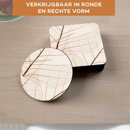 Onderzetter - Close-up van bladeren