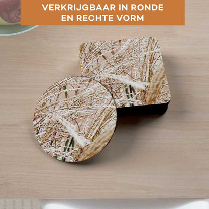 Onderzetter - Droge rietstengels