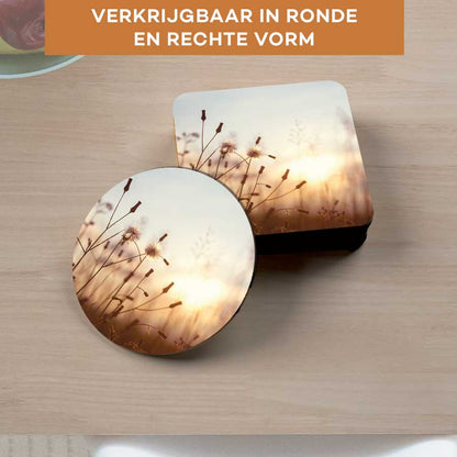 Onderzetter - Dandelion zonsondergang