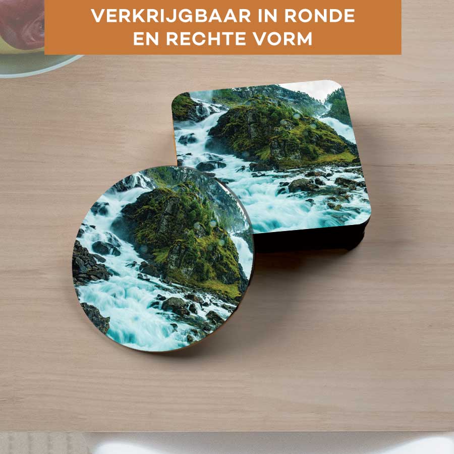 Onderzetter - Noordse waterval