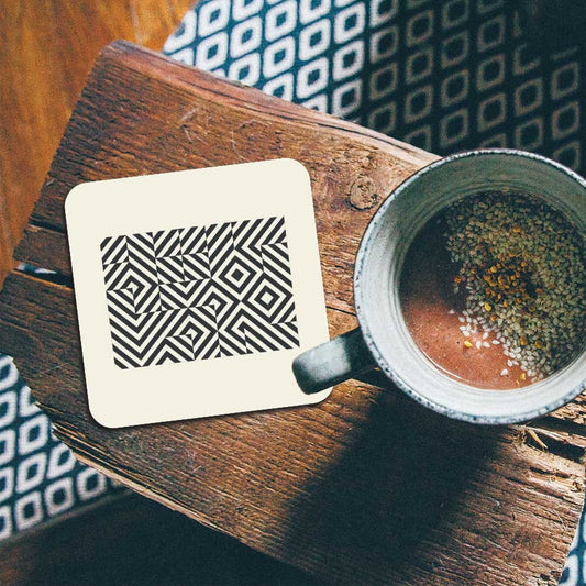 Onderzetter - Bauhaus vierkanten