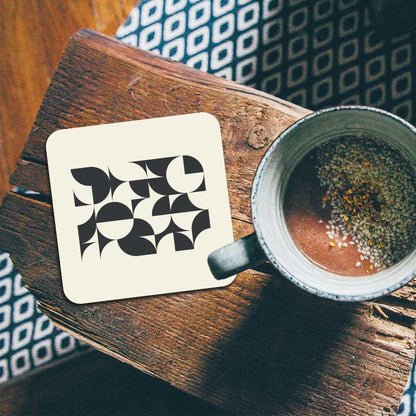 Onderzetter - Bauhaus cirkels