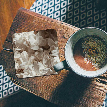 Onderzetter - Witte lila