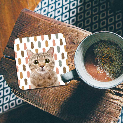 Onderzetter - Funny kat vlekken