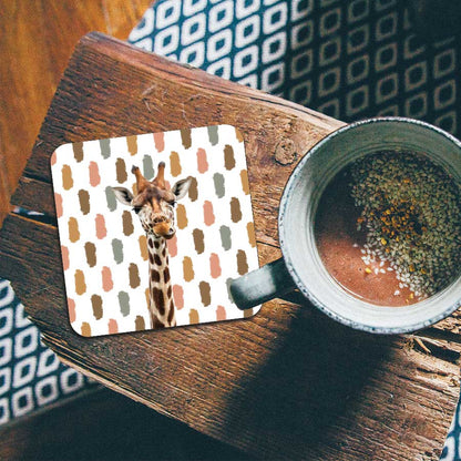 Onderzetter - Funny giraf vlekken