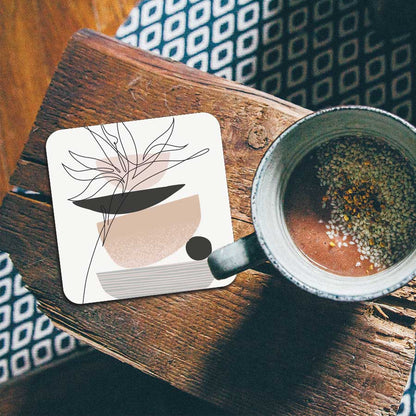 Onderzetter - Noordse bloem