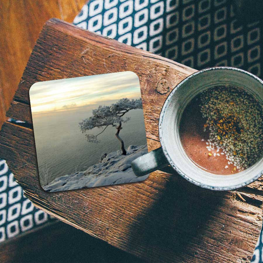 Onderzetter - Winterboom