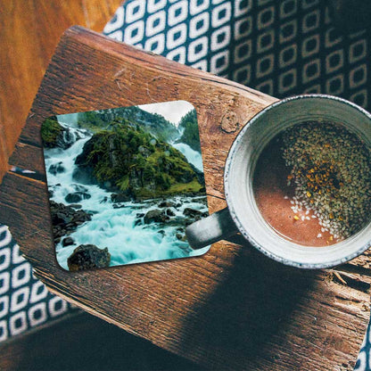 Onderzetter - Noordse waterval