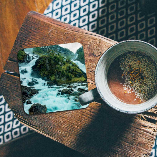 Onderzetter - Noordse waterval