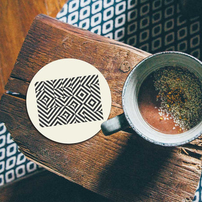 Onderzetter - Bauhaus vierkanten