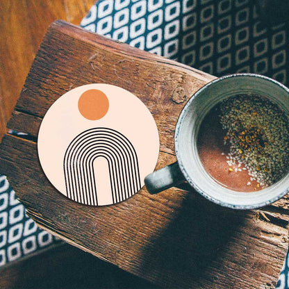 Onderzetter - Boho Regenboog