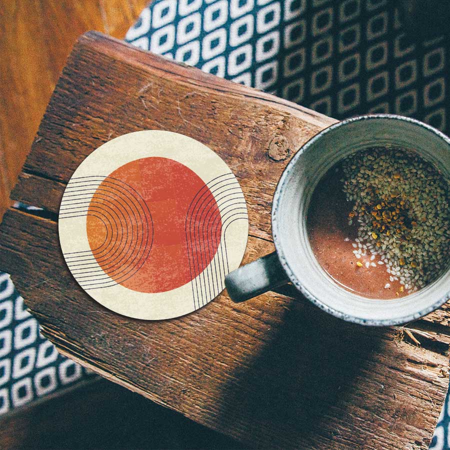 Onderzetter - Boho zomer