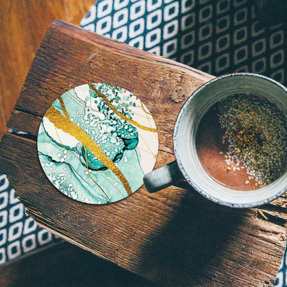 Onderzetter - Abstracte lucht