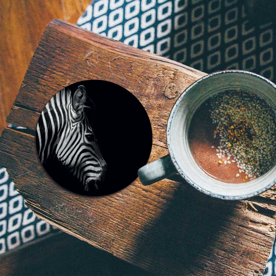 Onderzetter - Zebra