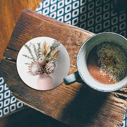 Onderzetter - Gedroogde bloemen