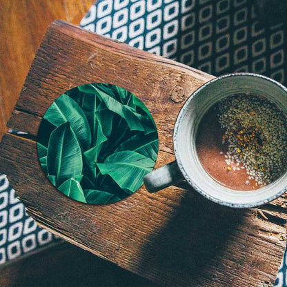 Onderzetter - Tropische bladeren