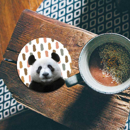 Onderzetter - Funny panda vlekken
