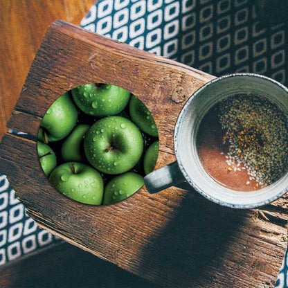 Onderzetter - Groene appels