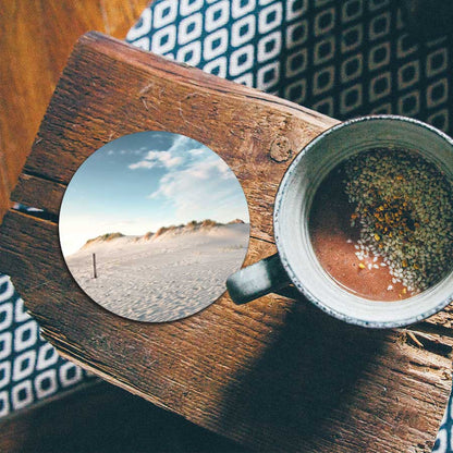 Onderzetter - Zandduin zonsondergang